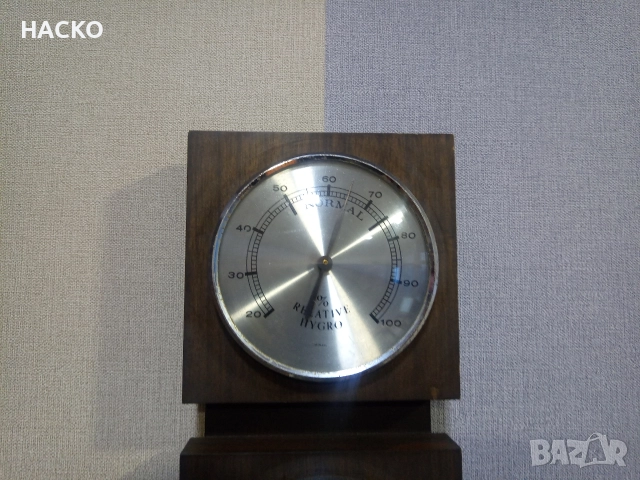 Метеорологична Станция ТЕРМОМЕТЪР,БАРОМЕТЪР И ХИГРОМЕТЪР ВНОС ОТ ГЕРМАНИЯ, снимка 4 - Други - 52913444