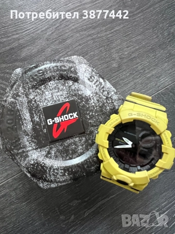 Часовник CASIO G-SHOCK GBA 800 жълт-170 лв