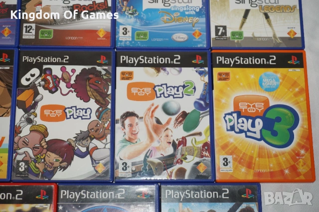 Игри за PS2 SingStar: 80's/90's/Rock Ballads/Rocks!/Singalong with Disney/EyeToy 1 2 3/Pop Idol/Buzz, снимка 5 - Игри за PlayStation - 54078078