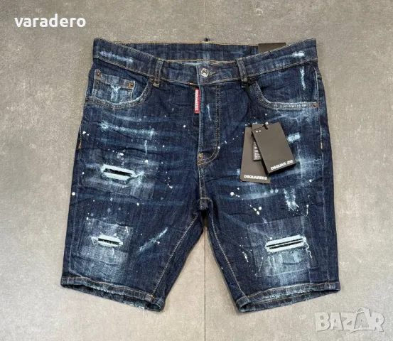 Мъжки къси дънки Dsquared , снимка 4 - Дънки - 49911032