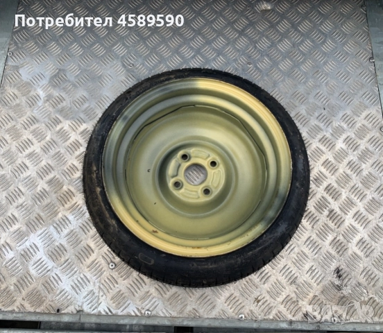 Патерица/Резервна гума 14цола 4x100 за Toyota,Mazda,Hyundai,Kia,Suzuki,Daihatsu,Opel, снимка 4 - Гуми и джанти - 51809917