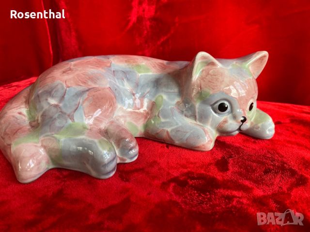 Английска Порцеланова котка, снимка 1 - Декорация за дома - 45339654