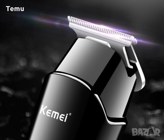Безжична машинка за подстригване Kemei с LED дисплей / Дълъг живот на батерията / Батерия: Литиевойо, снимка 3 - Машинки за подстригване - 46452121