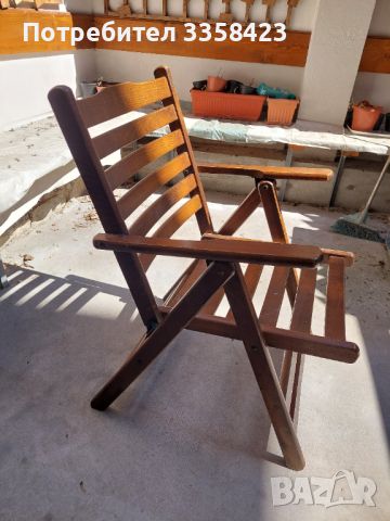 Сгъваеми стола , снимка 4 - Градински мебели, декорация  - 45495510