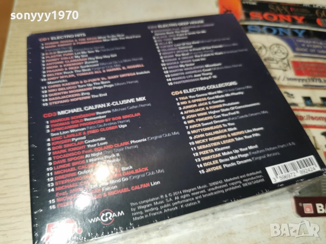 ELECTRO FEVER 2014 4CD-ВНОС FRANCE 4 ДИСКА ЗА 45ЛВ КОЛЕДНО  1912250759, снимка 6 - CD дискове - 52844294