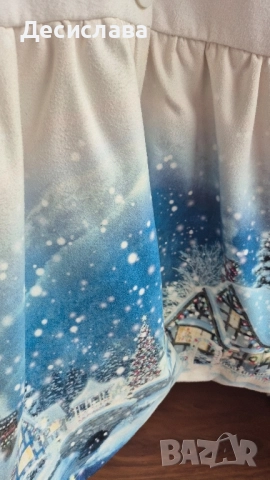 Детcко зимно пaлто c кaчулкa cъc зимнa кaртинкa зa момиче , снимка 12 - Детски якета и елеци - 52024225