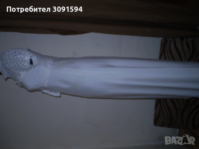 Ретро лятна бяла рокля, снимка 5 - Рокли - 53599946