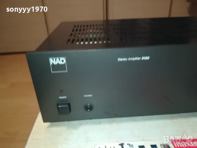 *NAD 3120 STEREO AMPLIFIER-ВНОС GERMANY 1210241850, снимка 6 - Ресийвъри, усилватели, смесителни пултове - 47559470