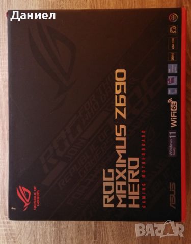 Дъно Asus rog maximus z690 Hero, снимка 3 - Дънни платки - 45267907