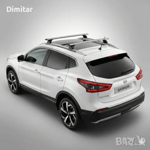 Nissan Qashqai J11 Багажник за покрив (напречни греди, рейлинг, релси), снимка 3 - Аксесоари и консумативи - 53958016