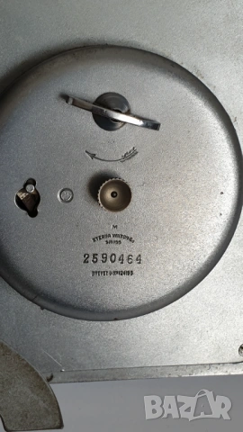 Настолен часовник ETERNA,барометър и термометър, снимка 10 - Антикварни и старинни предмети - 53906443