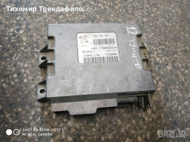 ECU RENAULT TWINGO 1.2 MAGNETI MARELLI IAW 6R.20, IAW6R20, 7700860324, 16085.134, 7700874630, снимка 1 - Части - 46674269