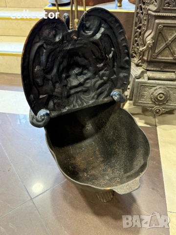 Стар бароков "мангал" / "кофа" за въглища. №8080, снимка 7 - Антикварни и старинни предмети - 54080156