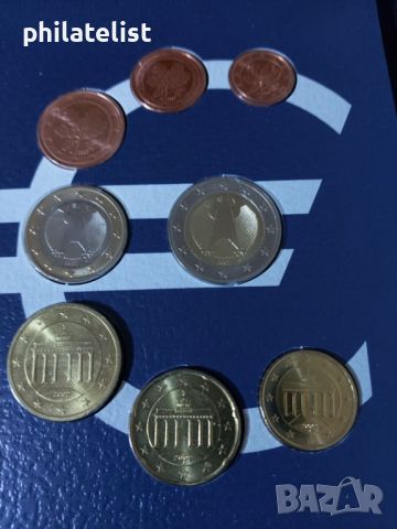 Германия 2002 - Евро сет , 8 монети, снимка 2 - Нумизматика и бонистика - 45529729