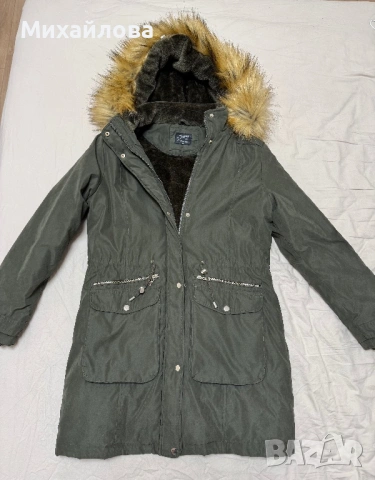 Дамска зимна парка зелено LC Waikiki