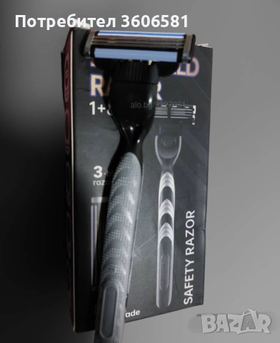 Самобръсначка за бръснене със 3 остриета и Mach 3 бръсначка , снимка 9 - Фризьорски принадлежности - 52436055