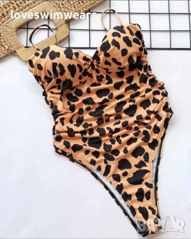 Цял бански костюм ROBERTA Leopard, снимка 3 - Бански костюми - 45641045
