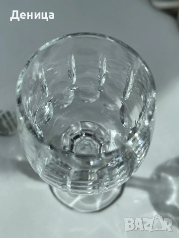 Две кристални бонбончета⚜️ Вместимост-80 мл на око и височина-12 см Цена-10€, снимка 5 - Чаши - 54047977