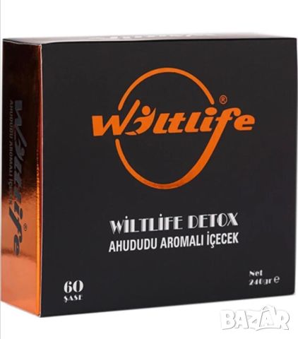 Wiltlife Detox чай за отслабване - 60 сашета