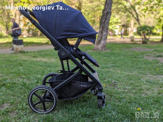 Детска количка Cybex Balios S Lux +подарък - кош за новородени., снимка 4 - Детски колички - 45388656