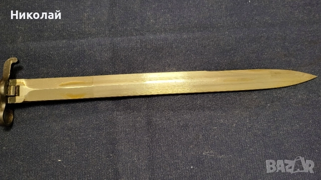 Щик маузер Швеция модел 1914 с лопус, снимка 3 - Антикварни и старинни предмети - 52373266