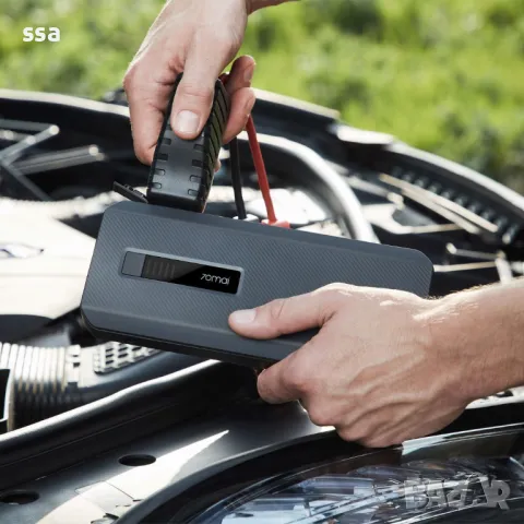 Мултифункционален стартер за автомобил  70mai Jump Starter Max 18000mAh, Power Bank, Flashlight, снимка 8 - Аксесоари и консумативи - 48312166