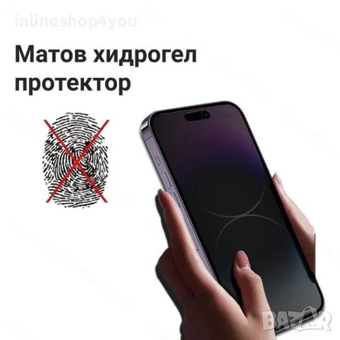 Матов Privacy Хидрогел Протектор за Дисплей за Honor 200 Lite | 200 Pro | 200, снимка 3 - Фолия, протектори - 46716649