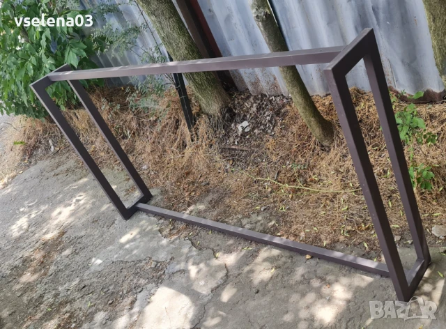 Бар маса с плот от неръждаема стомана, снимка 2 - Обзавеждане за заведение - 51046986