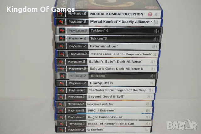 Игри за PS2 Mortal Kombat Deception/Tekken 4 5/Extermination/Baldur's Gate 1 2/Indiana Jones/WRC 2, снимка 18 - Игри за PlayStation - 46901204