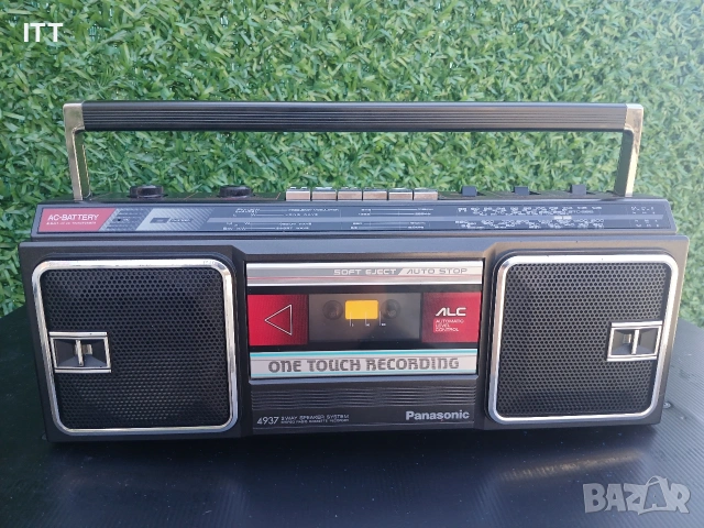 ПРОДАВАМ МНОГО ЗАПАЗЕН КАСЕТОФОН ВЪНШНО КАТО НОВ ( PANASONIC RX-4937L ) 