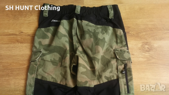 Revolution Race Camo Stretch Trouser размер S / M панталон със здрава и еластична материи - 1704, снимка 13 - Екипировка - 52852006