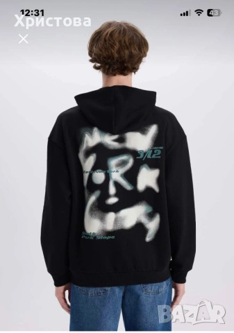 Блуза с качулка