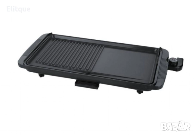 Скара Rosberg, 2000W, плоча с 2 зони на печене, Незалепващо покритие, Черен, снимка 2 - Други - 52592151