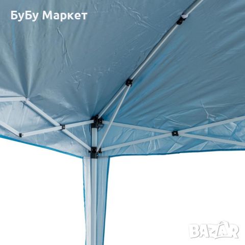 Градинска сгъваема шатра със стоманена конструкция Muhler POP-UP, снимка 6 - Градински мебели, декорация  - 46441425