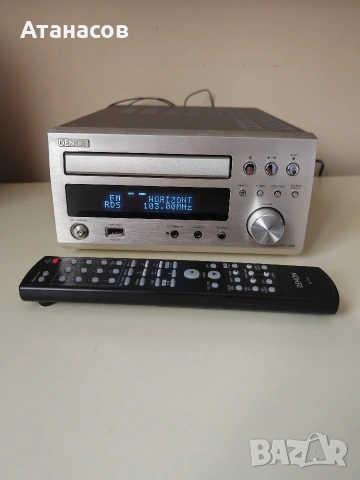 Denon RCD M 38 с дистанционно и тонколони SC M Denon , снимка 7 - Аудиосистеми - 53933107