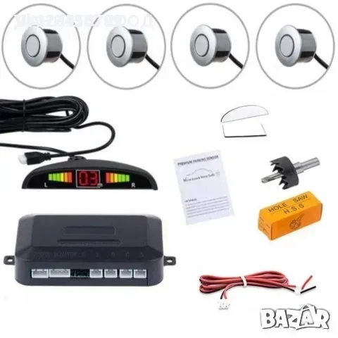 Парктроник нов - 2 модела, с 4 или с 8 датчика, снимка 2 - Аксесоари и консумативи - 52133552