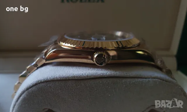 Rolex Day Date President Gold Black, снимка 7 - Луксозни - 48286240