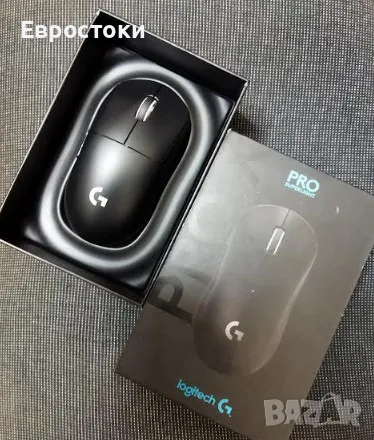 Безжична геймърска мишка Logitech G PRO X SUPERLIGHT, ултра лека, HERO 25K сензор, 25 400 DPI, снимка 8 - Клавиатури и мишки - 48241063