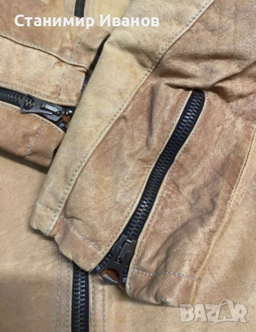Кожено яке Brogden Track , снимка 7 - Якета - 53492157