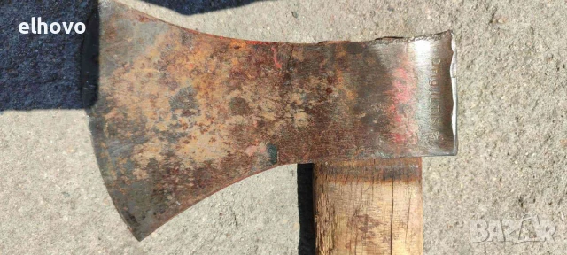 Стара брадва с дълга дръжка Iltis, снимка 4 - Антикварни и старинни предмети - 50935751