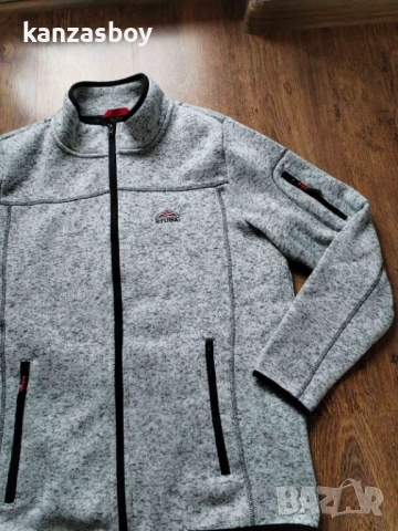 Stubai Strickfleece-Jacke - мъжко поларено горнище ХЛ КАТО НОВО , снимка 7 - Спортни дрехи, екипи - 52886585