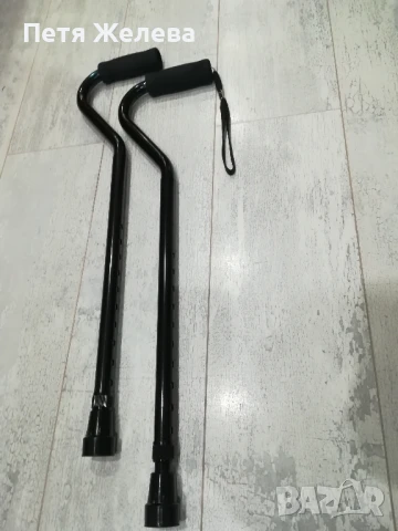 Алуминиеви регулируеми бастуни, снимка 2 - Патерици - 50724985