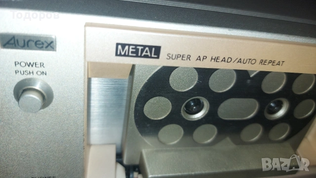 Toshiba Aurex PC-D10 Vintage Cassette Stereo Tape Recorder , снимка 3 - Декове - 53871320