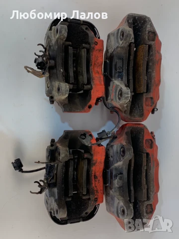 Brembo четири бутални алуминиеви спирачни апарати Vw Touareg I (06-10)г., снимка 4 - Части - 50533568