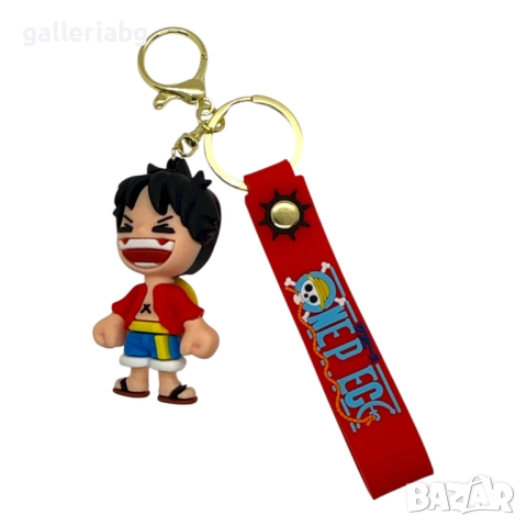 Ключодържател One Piece Luffy — фигурка + лента