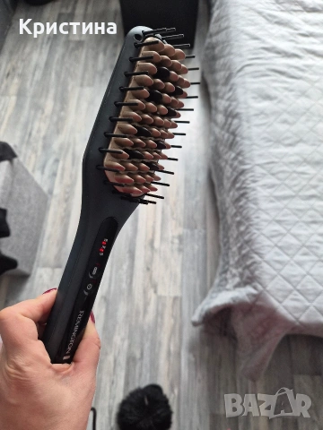 Четка за изправяне на коса Remington , снимка 5 - Преси за коса - 53343203