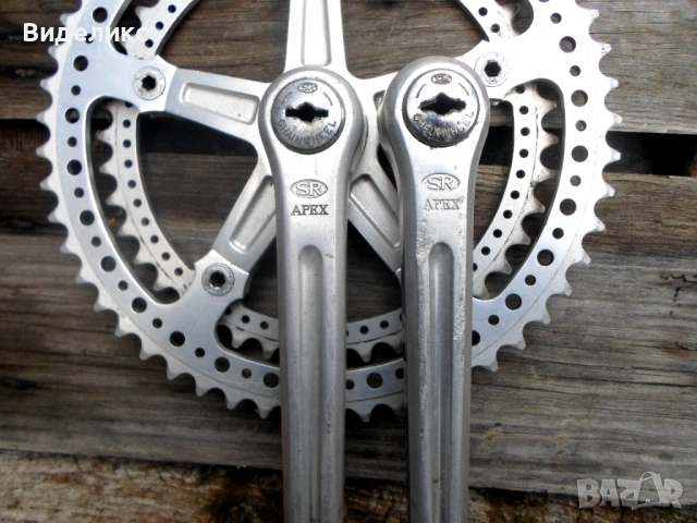 SR/ретро шосейни курбели/, снимка 3 - Части за велосипеди - 53614984