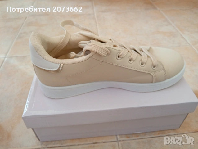 Дамски кецове 38 номер черни и бежово , снимка 13 - Маратонки - 54193216