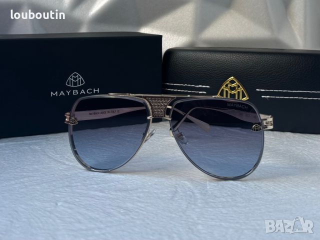 Maybach 2024 мъжки слънчеви очила авиатор 6 цвята, снимка 11 - Слънчеви и диоптрични очила - 45607898