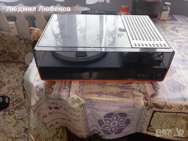 Грамофон Unitra WG 401 с вграден усилвател и говорител в капака , снимка 5 - Грамофони - 50313075